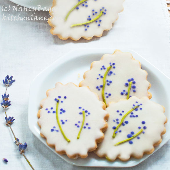 Lavender Cookie Icing: + How To Use Culinary Lavender Buds